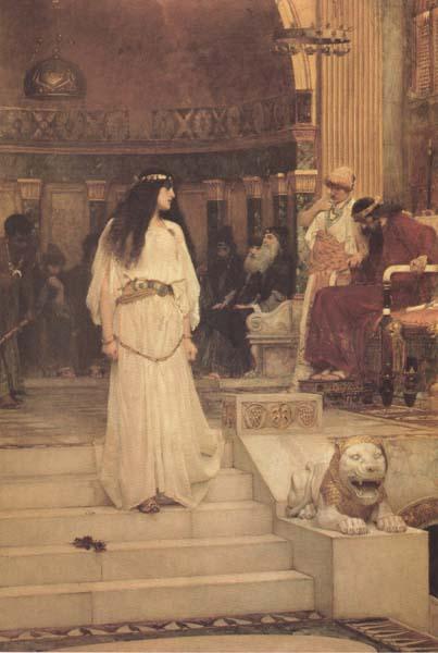 John William Waterhouse Mariamne leaving the Judgement Seat of Herod (mk41)